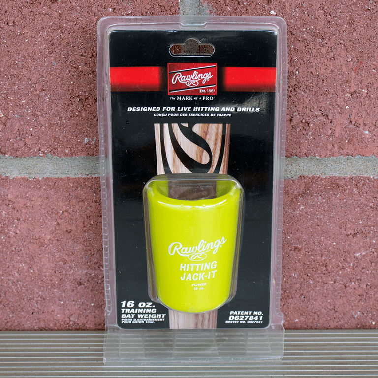 Rawlings Baseball/Softball Hitting Jack-It Training Bat Weight - 16 oz. (Green) - Walmart.com Rawlings Baseball/Softball Hitting Jack-It Training Bat Weight - 16 oz. (Green) - Walmart.com