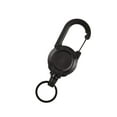 thumbnail image 4 of Retractable Badge Reels Badge Holder Key Chains Durable Retractable Keychain Black Steel Cord, 4 of 8