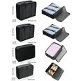 thumbnail image 3 of 9pcs Travel Storage Bag Portable Suitcase Storage Luggage Clothes Sorting Organizer Set Wardrobe Luggage Clothes Shoe Pouch, 3 of 7