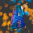 thumbnail image 1 of VBXOAE Multi-Event LED Light-Up Alphabet Ornaments-Battery-Operated Colorful Letters for Valentine's,Halloween,Christmas,Birthdays,Perfect Party & Home Decor,Stable & Reusable,1 Set, 1 of 4