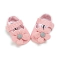 thumbnail image 4 of Toddler Squeaky Shoes Baby Boy Girl First-Walking Flower Sneakers Infant Soft Sole Little Kid Trainers First Walkers, 4 of 6