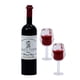 thumbnail image 4 of Botellas de vino para casa de muñecas a escala 1/12, vasos, vasos para bebidas, vasos para bebidas de escenas de la vida real Gorra roja, 4 of 9