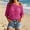 Hot Pink women summer off shoulder top a1, variant on Women Summer Off Shoulder 3/4 Sleeve Hollow Out Crochet Casual Pullover Tops Basic Boho Vacation Loose Tshirt, White 2XL