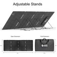 thumbnail image 4 of Natures Generator  3840Wh Solar Generator + 2Packs 400W Folding Solar Panel, LiFePO4 6000W for Home Backup, RVs, Emergencies, Power Outages, and Outdoor Camping, 4 of 8