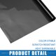 thumbnail image 5 of Película de tinte para ventanas automotrices, bloqueador de calor, resistente a rayones, 35% VLT, 0.5x5m, tinte cerámico negro PET, 5 of 6
