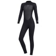 thumbnail image 2 of Trajes de neopreno de 3 mm Trajes de buceo completos con cremallera trasera para mujer (Negro L) Ehuebsd Para estrenar, 2 of 9