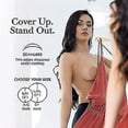 thumbnail image 4 of Nippies Nipple Cover - Sticky Adhesive Silicone Nipple Pasties - Reusable Pasty Nipple Covers For Women With Travel Box, 4 of 5