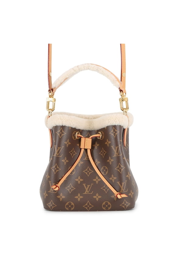 Pre-Owned Louis Vuitton Monogram Shearling NeoNoe BB Handbag M46319 LOUIS VUITTON...