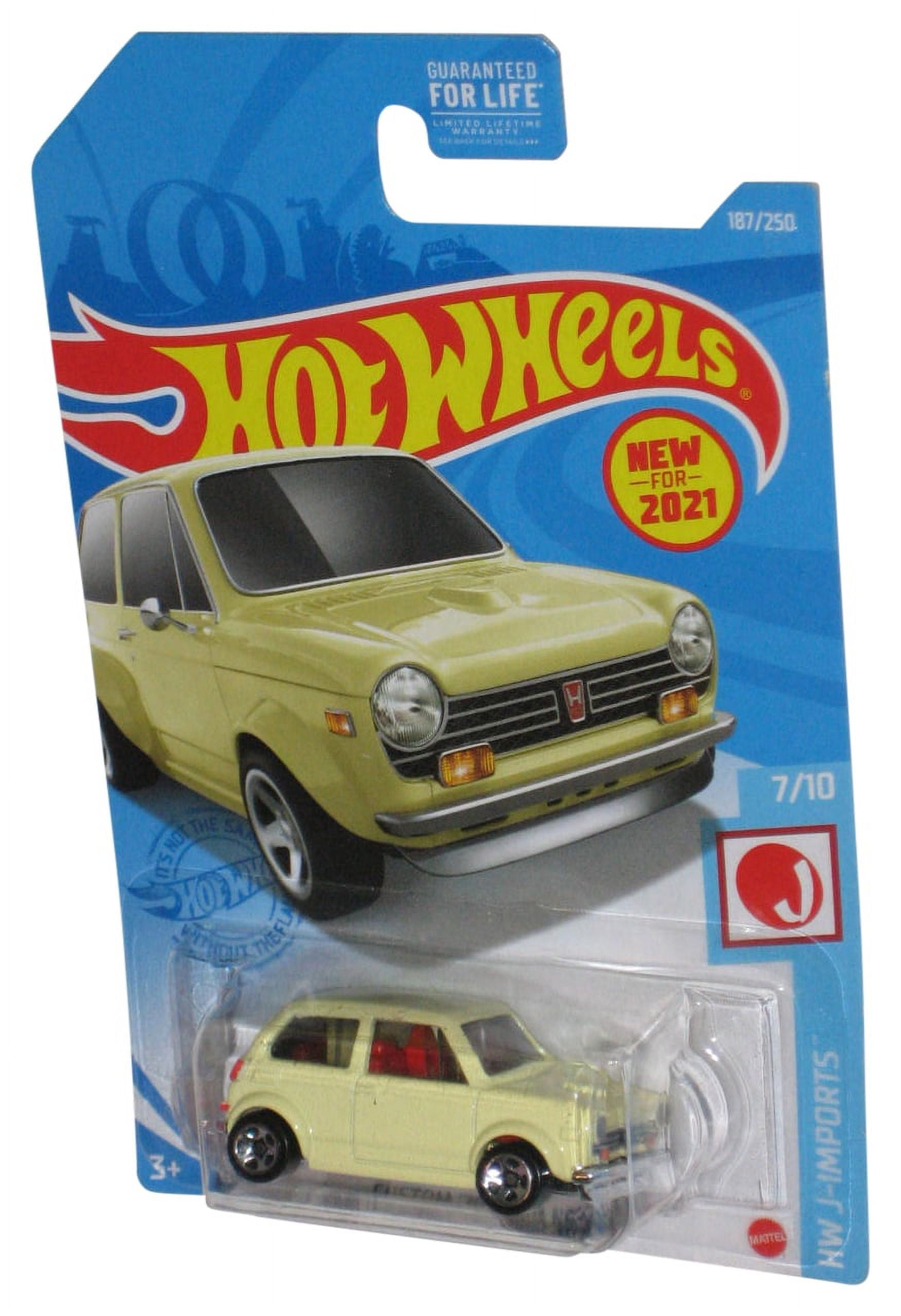 Hot Wheels HW J-Imports 8/10 (2023) Orange '73 Honda Civic Custom