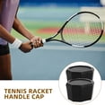 thumbnail image 3 of DEEPCRAFF 2Pack Tennis Racket Grip End Cap in Black for Improved Durability and Comfort, 3 of 8