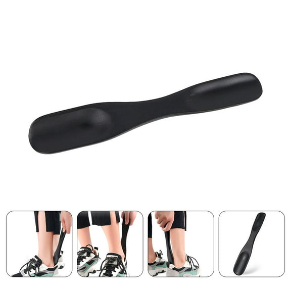 PAMINGONO Extended Shoe Horn for Seniors Black Shoehorn 1Pack Ergonomic Design Home Use