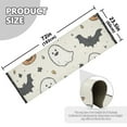 thumbnail image 5 of Yayeee Runner Rug for Bedroom 2'x6' Machine Washable Hallway Non Slip Mat, Halloween Happy Ghosts, 5 of 8