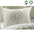 thumbnail image 3 of A1 Home Collections LLC Gracia Reversible Print 100% Organic Cotton Pillowsham Pack of 2, 3 of 4