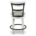 thumbnail image 4 of Signature Design by Ashley Casual Valebeck Counter Height Bar Stool, White, 4 of 6