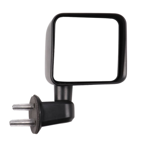 ECCPP Right Side Mirror Manual Folding Non-heated Fit For 2007-2017 For Jeep Wrangler CH1321271