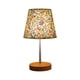 thumbnail image 2 of Lámpara de escritorio de madera maciza de tela, lámpara de escritorio pequeña USB, lámpara de noche para dormitorio, lámpara de noche LED para estudio, lámpara decorativa, una lámpara, 2 of 8