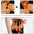 thumbnail image 3 of Maple Leaves Stunning Chiffon Beach Dresses for Women - Summer Dress for the Beach, 3 of 6