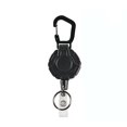 thumbnail image 1 of Retractable Key Holder with 100CM Steel Wire Cable Tactical Keychain for Outdoor Camping Travel Belt Clip, 1 of 7