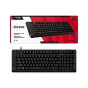HyperX Eve 1800 Gaming Keyboard, 1800 Form Factor, 10 Zone RGB, Media Buttons, Membrane Switches