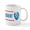 White, variant on CafePress - Hashtag He's Your President Mug - 11 oz Ceramic Mug - Novelty Coffee Tea Cup