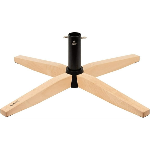 Tree Nest Medium Gentle Christmas Tree Stand for Artificial Trees, Black