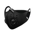 thumbnail image 1 of Cubierta para la boca contra el polvo, media cara, protectores faciales deportivos, antipolvo, cubierta para montar en la boca, con válvula, reutilizable, ligero, protector facial para respirar, facial al aire libre para hombres y mujeres brillar Electrónica, 1 of 5