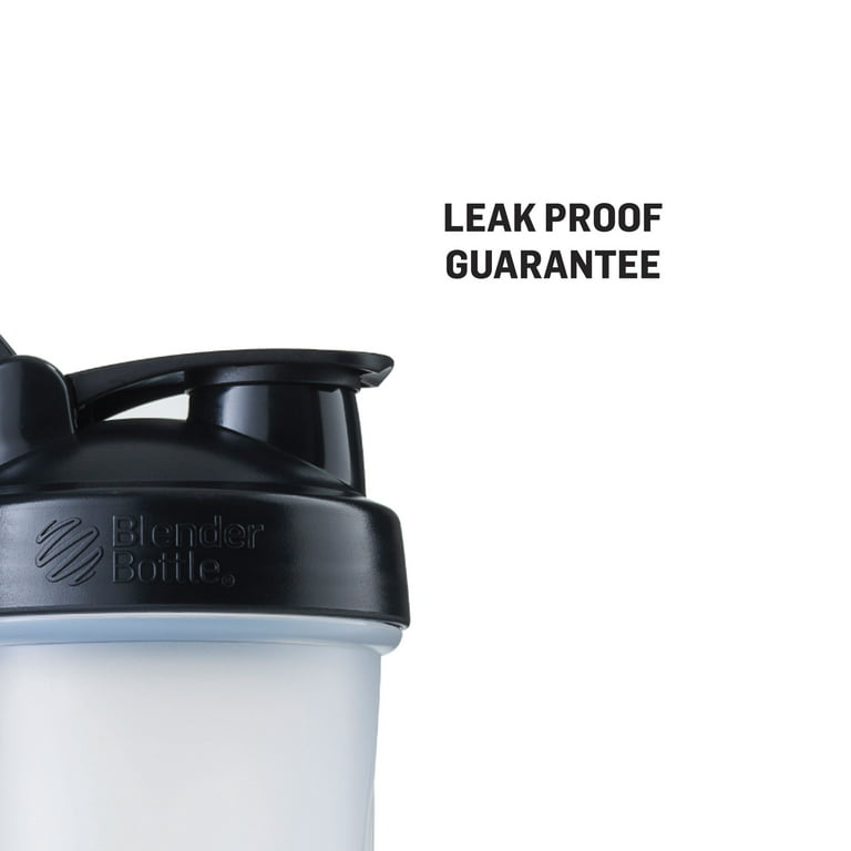 Classic 20 oz Shaker Mixer Bottle with Loop Top for Protein Shaker