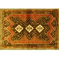 thumbnail image 1 of Ahgly Company Indoor Rectangle Persian Yellow Traditional Area Rugs, 4' x 6', 1 of 4