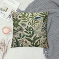 thumbnail image 2 of JEUXUS Green Plant Pillow Covers Green Botanical Fern Leaf Decorative Pillow Cases Spring Summer Vintage Floral Throw Pillows Farmhouse Home Decor for Living Room Couch Outdoor, 2 of 5