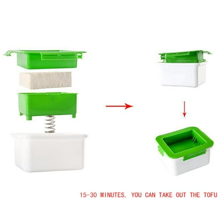 

ankishi Tofu Press Fashion Tofu Presser Drainer Water Removing Gadget for Easily Remove Water from Tofu for More Palatable