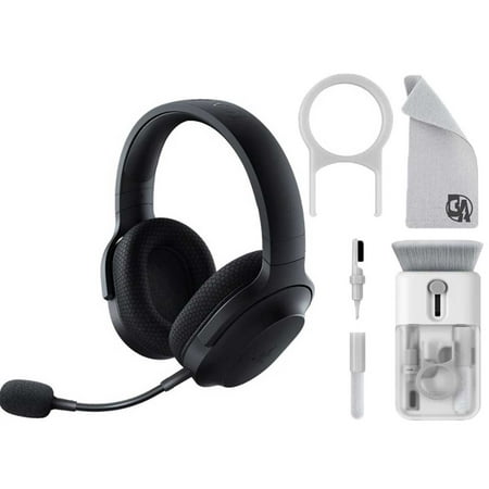 Razer Barracuda X Wireless Stereo Gaming Headset Black With Cleaning Kit Bolt Axtion Bundle Used