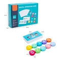 thumbnail image 3 of Addition & Subtraction Math Game - Kindergarten & Primary School Flashcards Set.100Pc Double-Sided Cards with Numbers & Pictures.Makes Learning Fun.Perfect Gift for Ages 4-8.Homeschool Supplies, 3 of 8