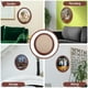 thumbnail image 2 of Marco de fotos ovalado de madera para colgar en la pared, soporte decorativo para fotos, 2 of 8