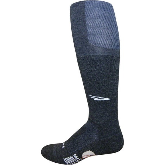 DeFeet Woolie Boolie Knee Hi Sock: Charcoal MD