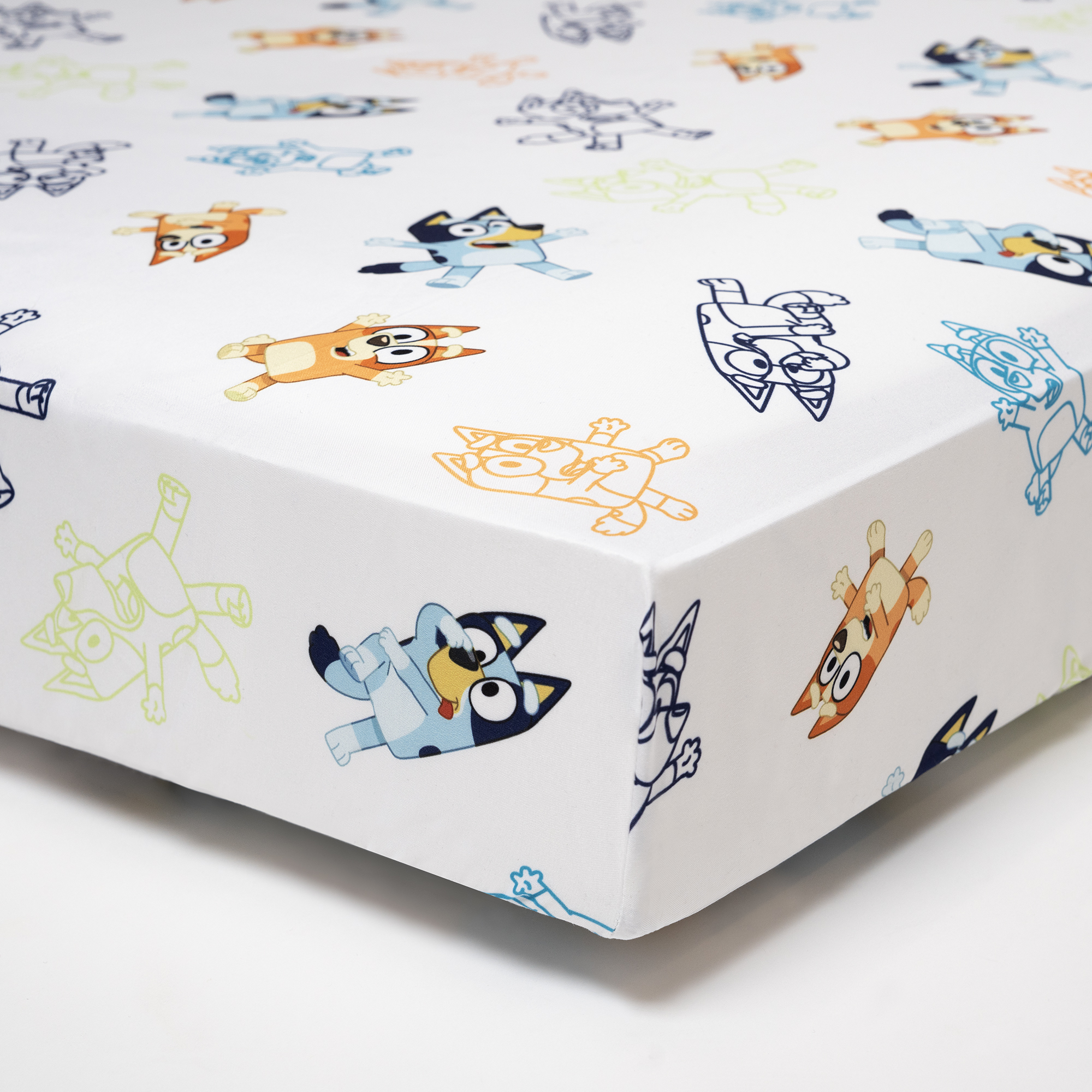 Bluey 3-Piece Toddler Bed Set with Tote Bag photo 8