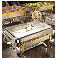 thumbnail image 1 of 2025 New 8QT Chafing Dish Buffet Set, Rectangle Chafing Dishes for Buffet w/Lid Holder, Stainless Steel Chafer Food Warmers Servers for Kitchen Party Banquet Dining, 1 of 1