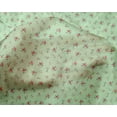 thumbnail image 4 of oneOone Silk Tabby Fabric Leaves & Rose Flower Print Sewing Fabric BTY 42 Inch Wide, 4 of 4