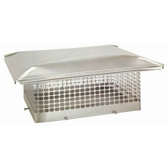 17 x 17 5/8 Spark Arrestor Stainless Steel Chimney Cap