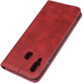 thumbnail image 7 of for Samsung Galaxy A30 A20 Wallet Case,Premium PU Leather Flip Folio Case with Card Slot,Stand Holder and Magnetic Closure TPU Shockproof Interior Protective Case for Galaxy A30 A20,Red, 7 of 7