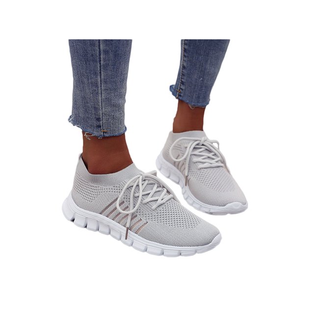 Zapatillas de correr para mujer Athletic Works de ancho ancho
