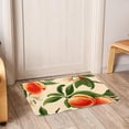 thumbnail image 6 of Peach Non-Slip Polyester Door Mat Floor Mats Bath Rugs Machine Washable, 6 of 6