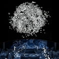 thumbnail image 2 of Bgsha 1000pcs 3-10mm Mixed Transparent Acrylic Crystal Wedding Party Decro, 2 of 9