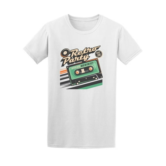 Retro Party Disco Best Of The 70 Tee Men's -Image by Shutterstock
