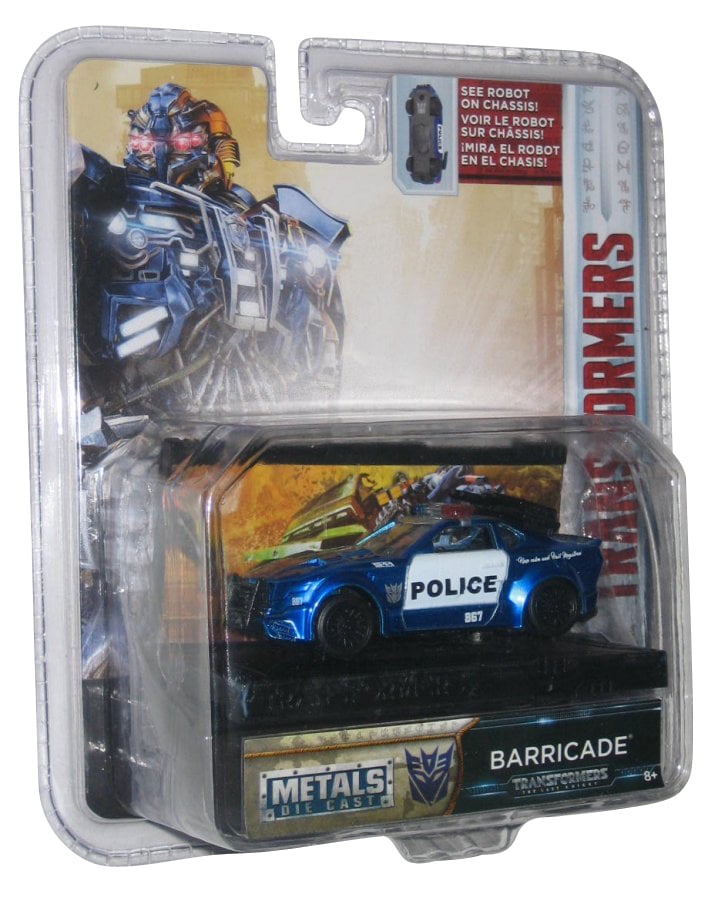 Transformers The Last Knight Barricade Jada 164 Police Toy Car