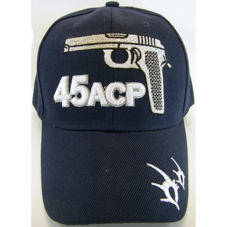 Men's Handgun Firearm Adjustable Baseball Cap (45 ACP