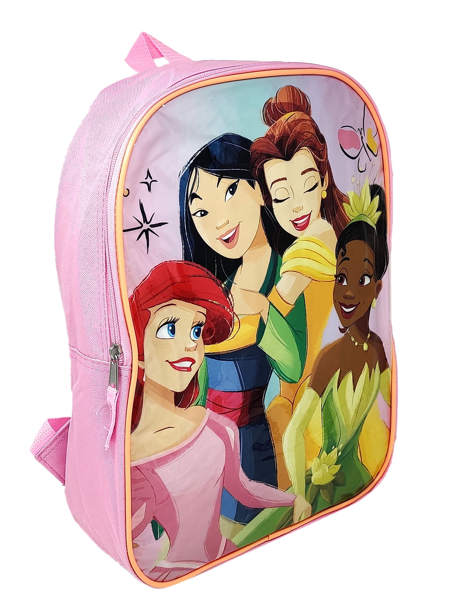 Loungefly Princess Young Chibi Ariel Belle Mulan Rapunzel Jasmine Backpack NWT Loungefly Disney Jasmine Lavender Mini Backpack | Hot Topic main image 4