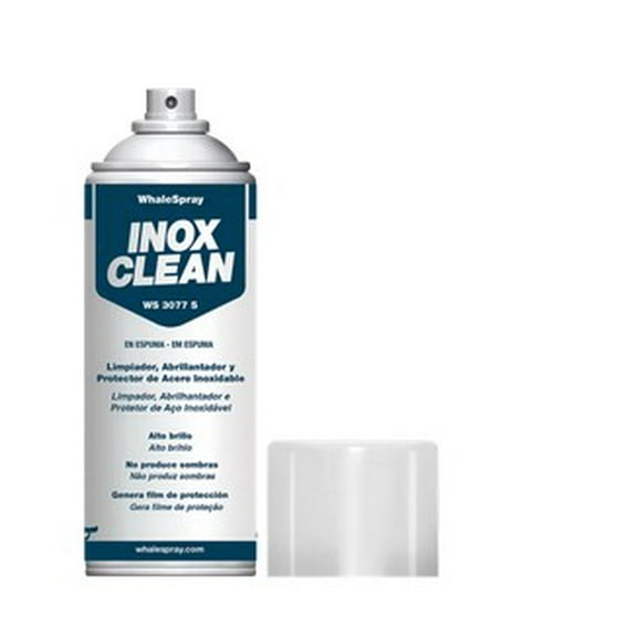 Whale Spray Inox Clean Stainless Cleaner, Polish, and Protector