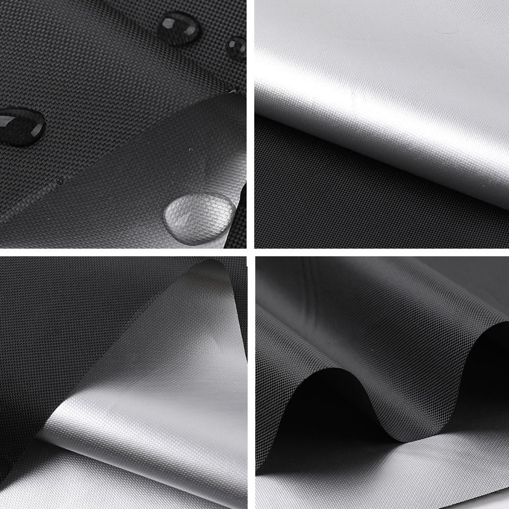 78.74 × 58.27 inches Blackout Portable Curtain Cuttable No Drill Window Shade, Temporary Room Darkening Blind for Nursery Travel RV Bedroom
