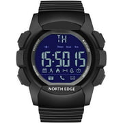 Fortunenine Smart Watch - Pedometer, Calories, Distance, Alarm Call/Message Reminder Bluetooth 4.0 Outdoor& Indoor Swimming & Surfing with LED Backlight Digital Sports Watch