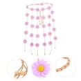 thumbnail image 4 of LULULION Violet Sunflower Hairband for Decor Cloth Adjustable and Stable Fits WomenGirls Adds Beauty with 3Inches Diameter, 4 of 7